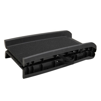 Foldable Dog Ramp for Car, SUV & Truck – Portable Non-Slip Pet Ladder for Large Dogs (Black)