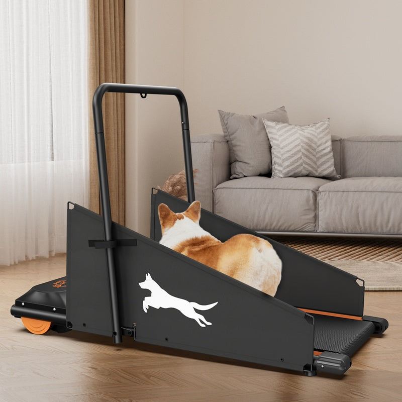 Adjustable dog treadmill for home exercise