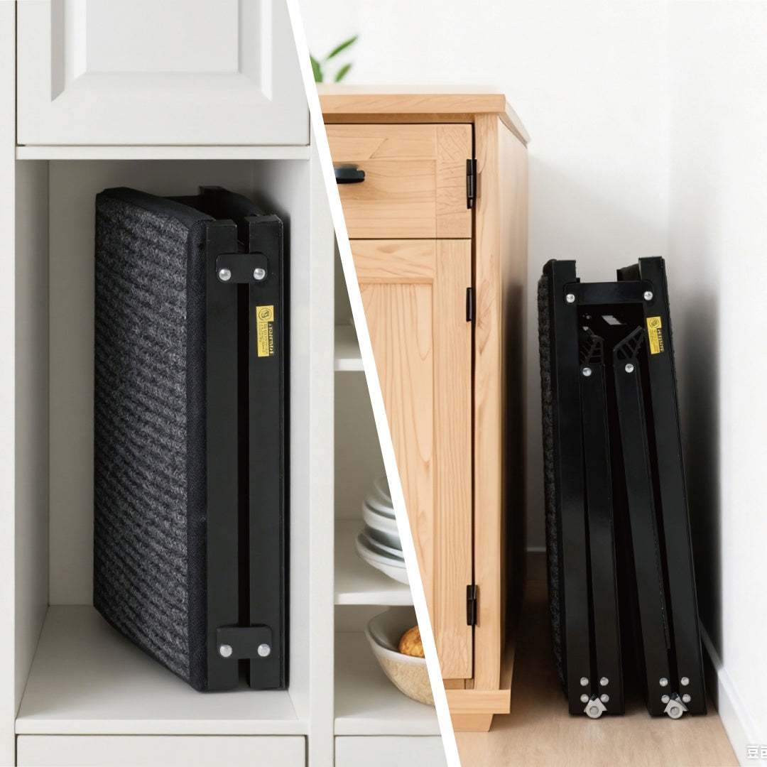 71" Folding Dog Ramp for SUV, Truck & Car – Portable Pet Ramp for Large Dogs, Non-Slip Rug Surface, Supports up to 250 lbs