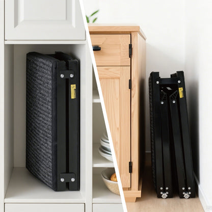 71" Folding Dog Ramp for SUV, Truck & Car – Portable Pet Ramp for Large Dogs, Non-Slip Rug Surface, Supports up to 250 lbs