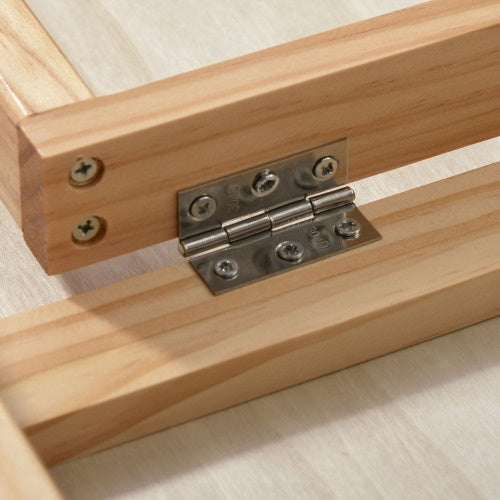 Adjustable Wooden Dog Ramp for Bed or Couch – Foldable Pet Ramp with Non-Slip Carpet Surface, Indoor/Outdoor Use, Pine Wood Frame