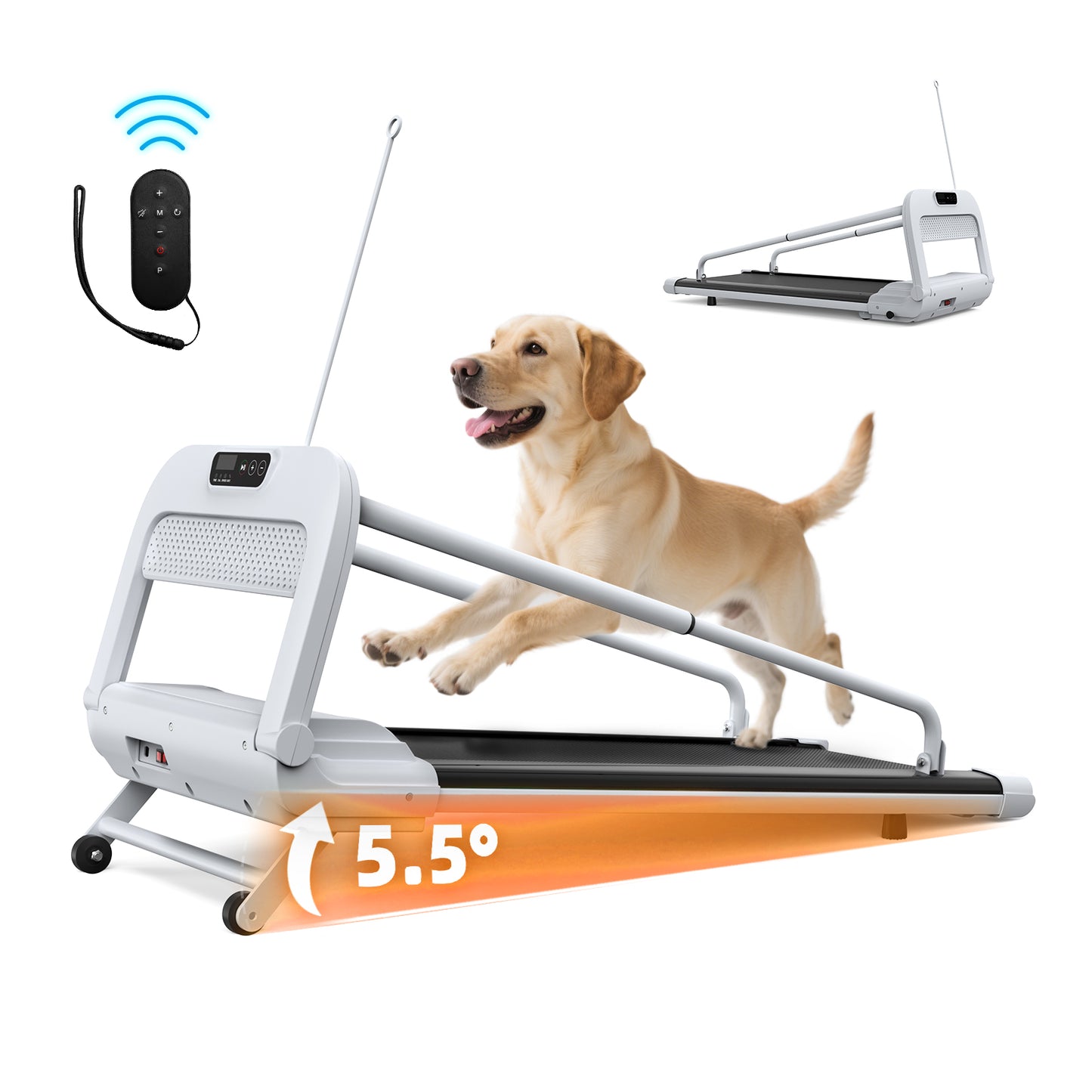 Home Dog Treadmill – Smart Adjustable Pet Treadmill for Small & Medium Breed Dogs