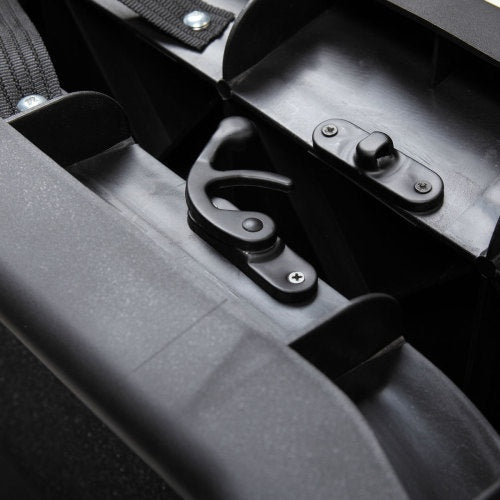 Foldable Dog Ramp for Car, SUV & Truck – Portable Non-Slip Pet Ladder for Large Dogs (Black)